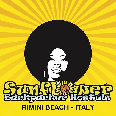 Sunflower Beach Backpacker Hostel & Bar Rimini Dış mekan fotoğraf