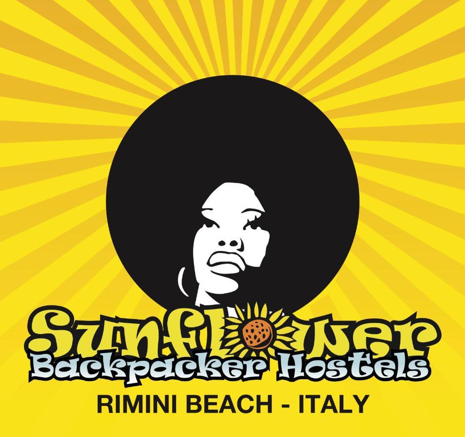 Sunflower Beach Backpacker Hostel & Bar Rimini Dış mekan fotoğraf
