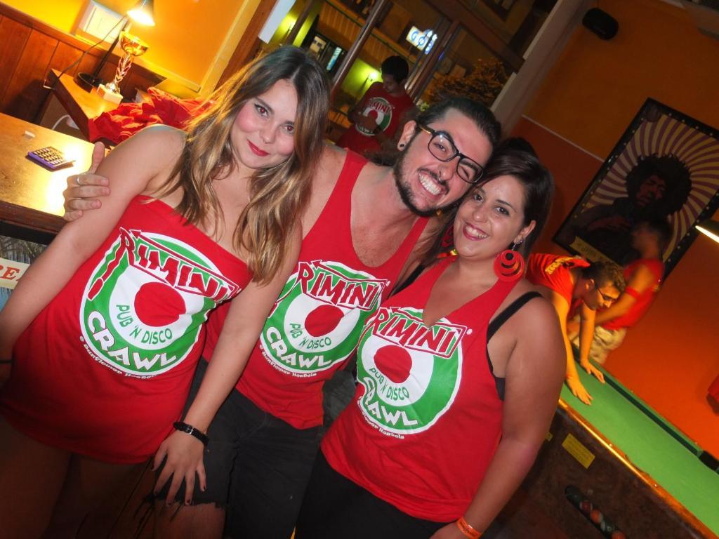 Sunflower Beach Backpacker Hostel & Bar Rimini Dış mekan fotoğraf